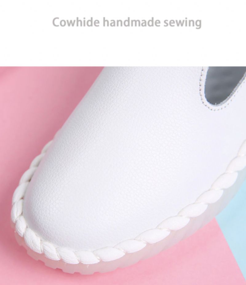 Papoila Loafers - Wit hol