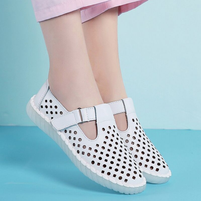 Papoila Loafers - Wit hol