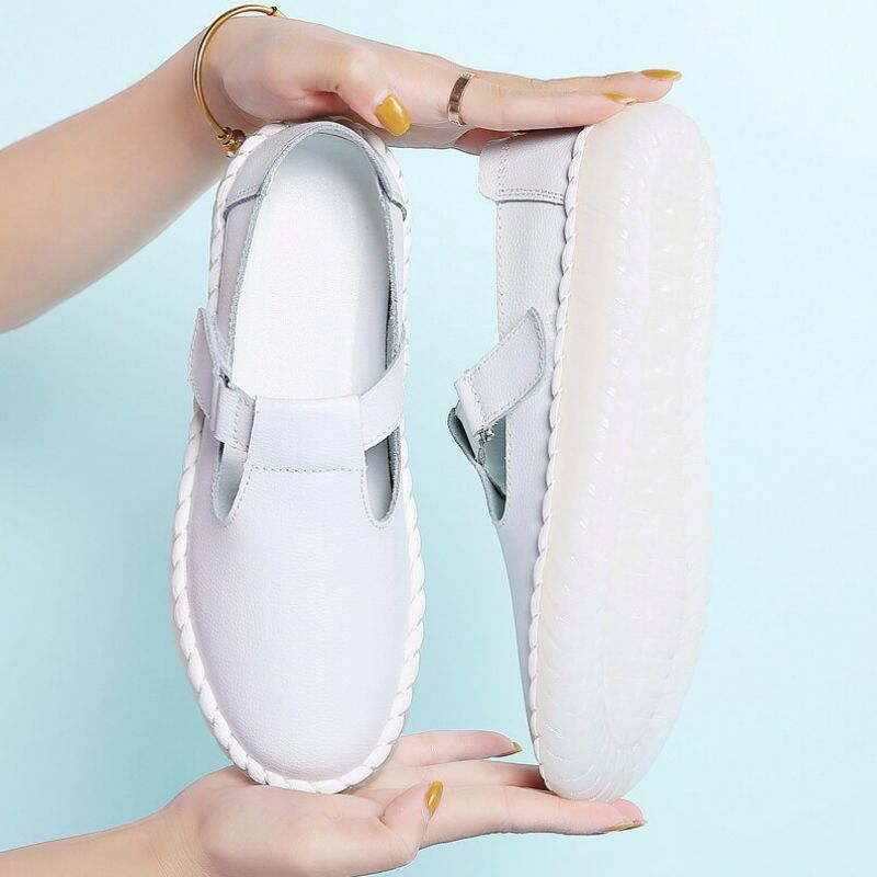 Papoila Loafers - Wit hol