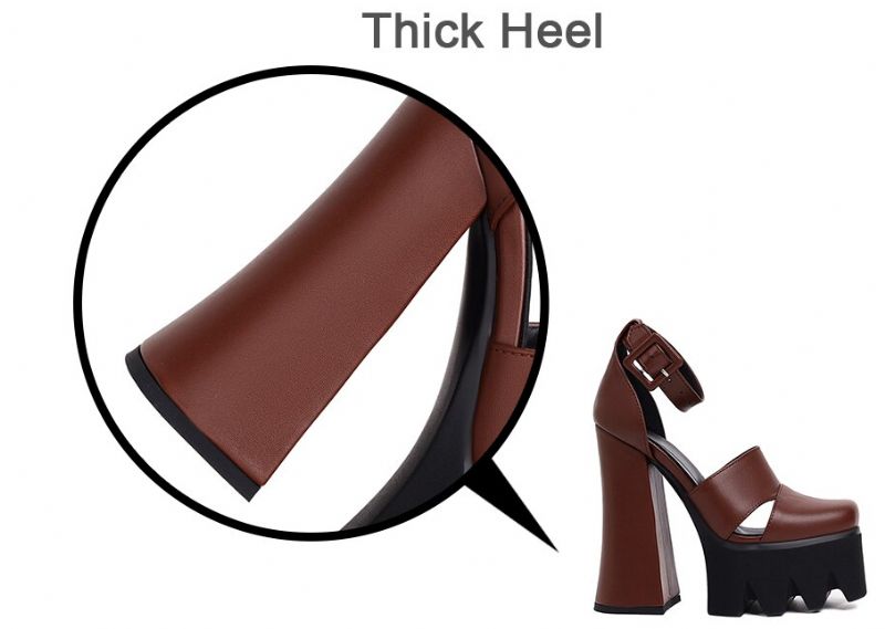 Paquita Dames Platform Sandaal - Zwart