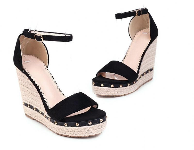 Parana Wedges - Zwart