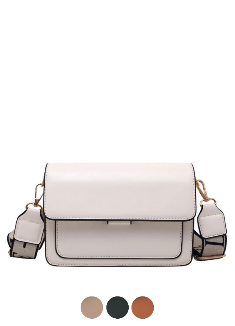 Pardillo Dames Leren Flap Crossbody Handtas