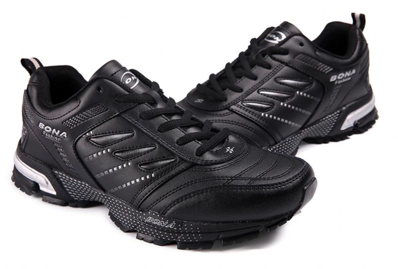 Park Heren Sneakers - Zwart