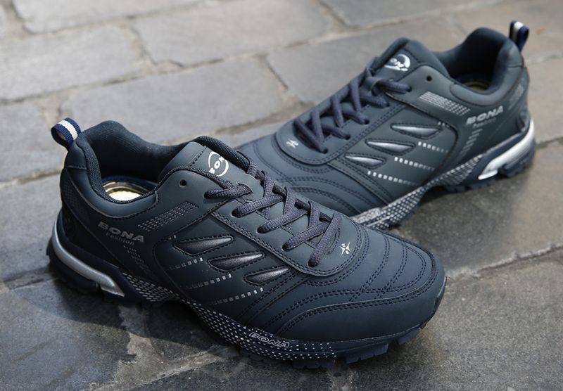 Park Heren Sneakers - Zwart