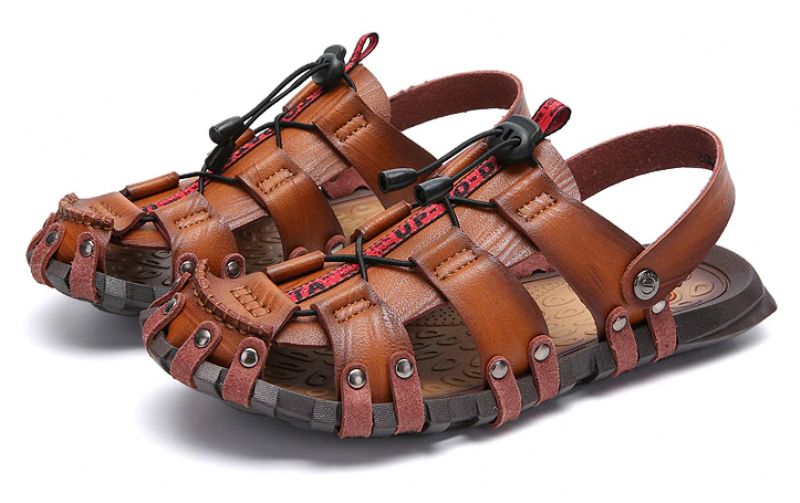 Parley Heren Strand Sandalen - Bruin