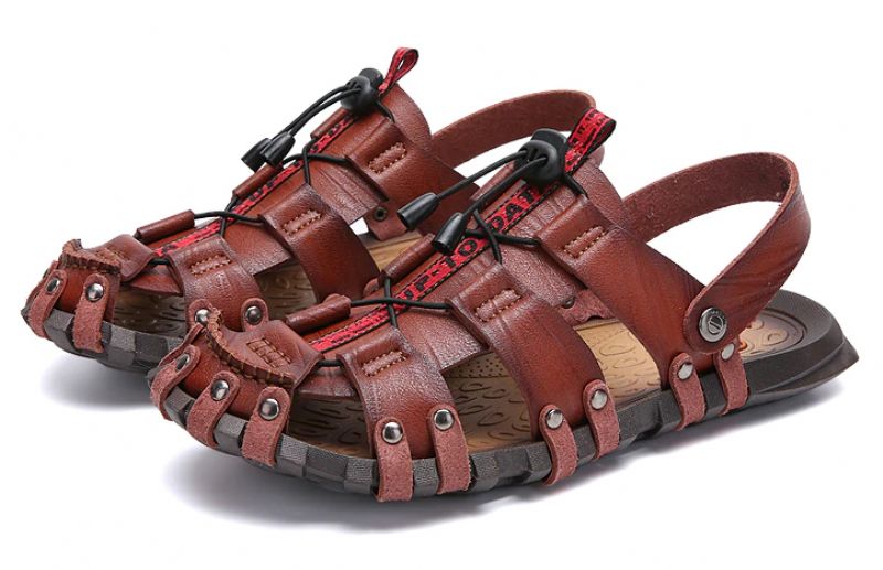 Parley Heren Strand Sandalen - Bruin