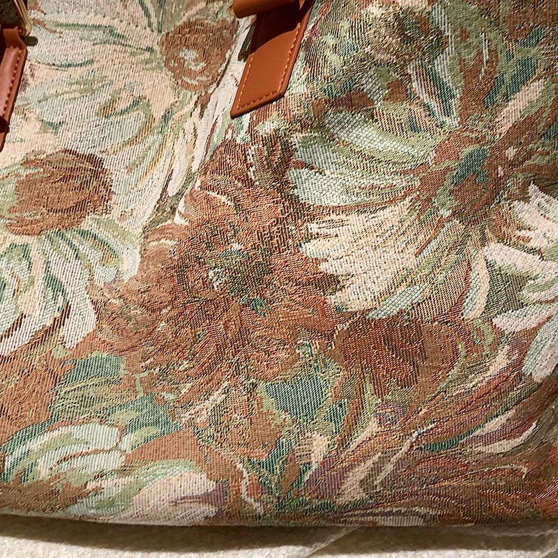 Parlote Dames Grote Capaciteit Schouder Handtas - Blauw