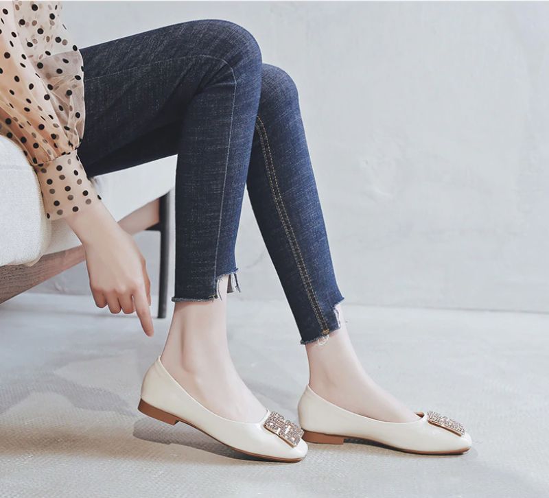 Patico Dames Loafer Schoenen - Zwart