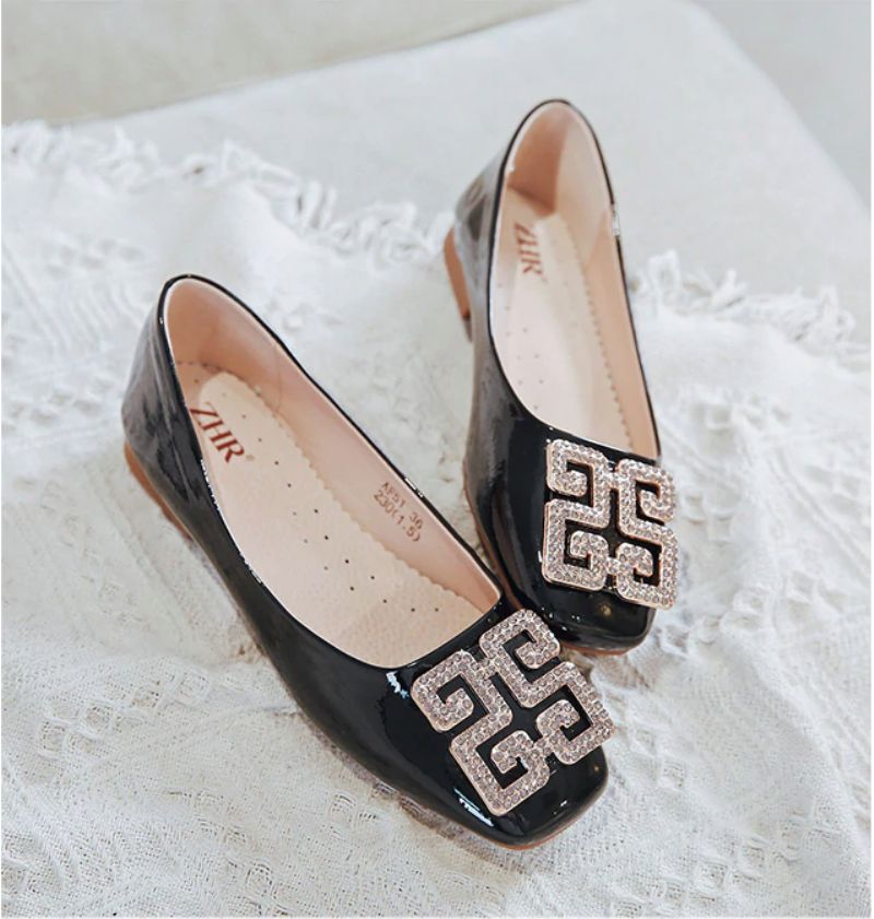 Patico Dames Loafer Schoenen - Zwart