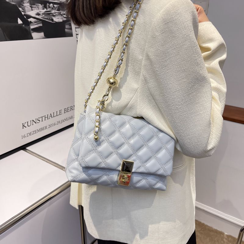 Patiño Dames Gewatteerde Leren Schouder Handtas - Zwart