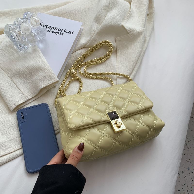 Patiño Dames Gewatteerde Leren Schouder Handtas - Zwart