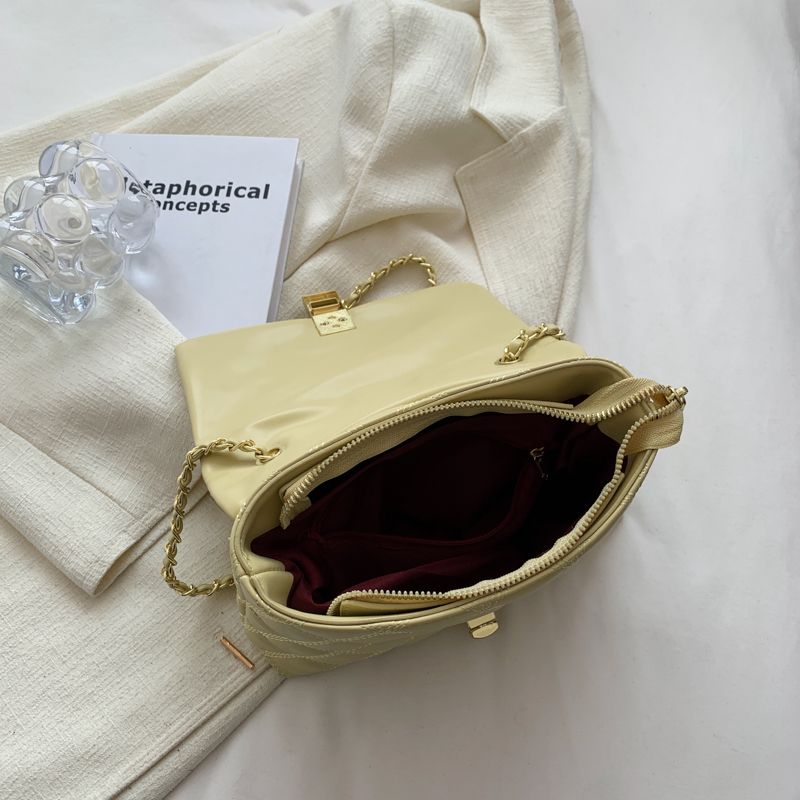 Patiño Dames Gewatteerde Leren Schouder Handtas - Zwart