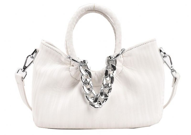 Patiño Dames Kleine Leren Handtas - Wit