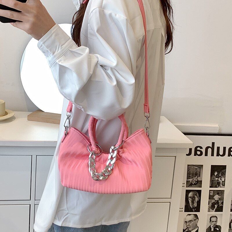 Patiño Dames Kleine Leren Handtas - Wit