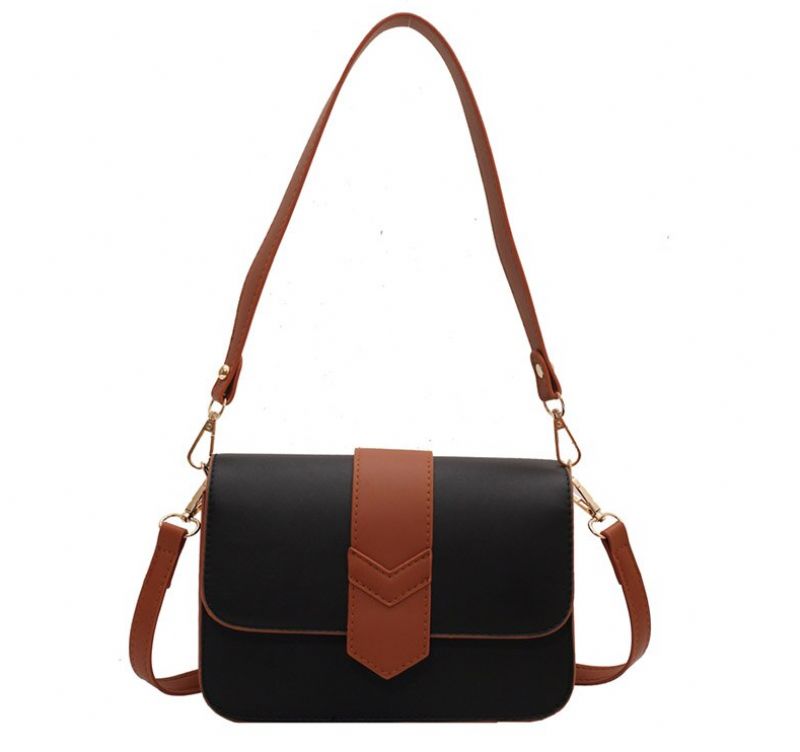 Patric Dames Kleine Designer Leren Crossbody Handtas - Zwart
