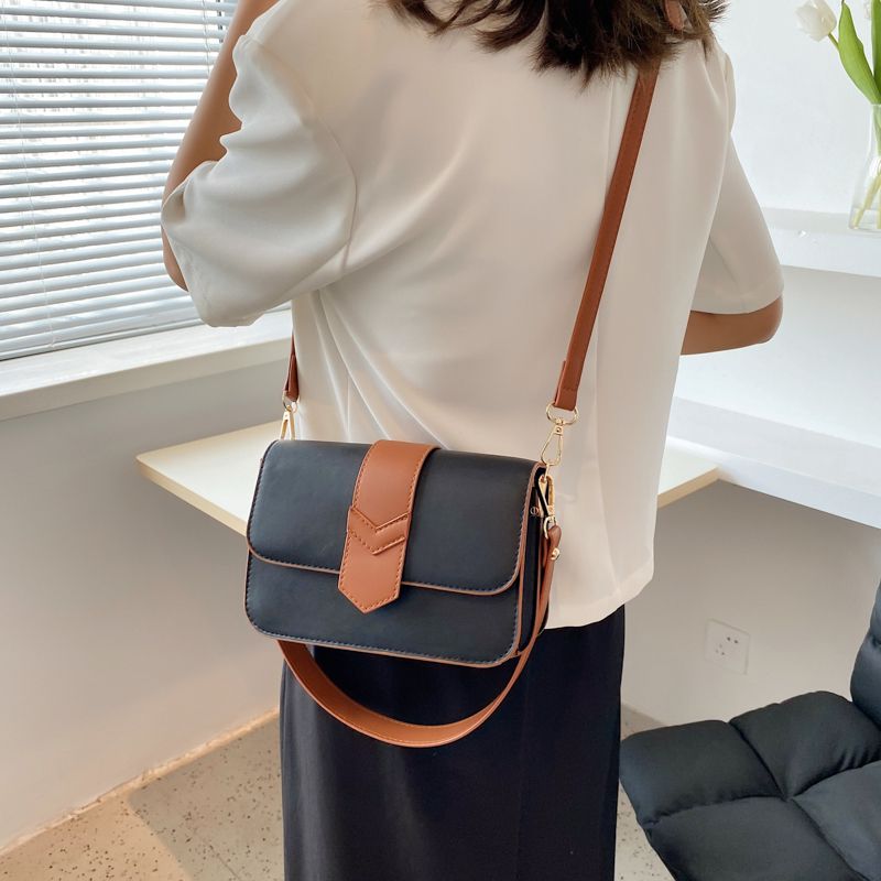 Patric Dames Kleine Designer Leren Crossbody Handtas - Zwart