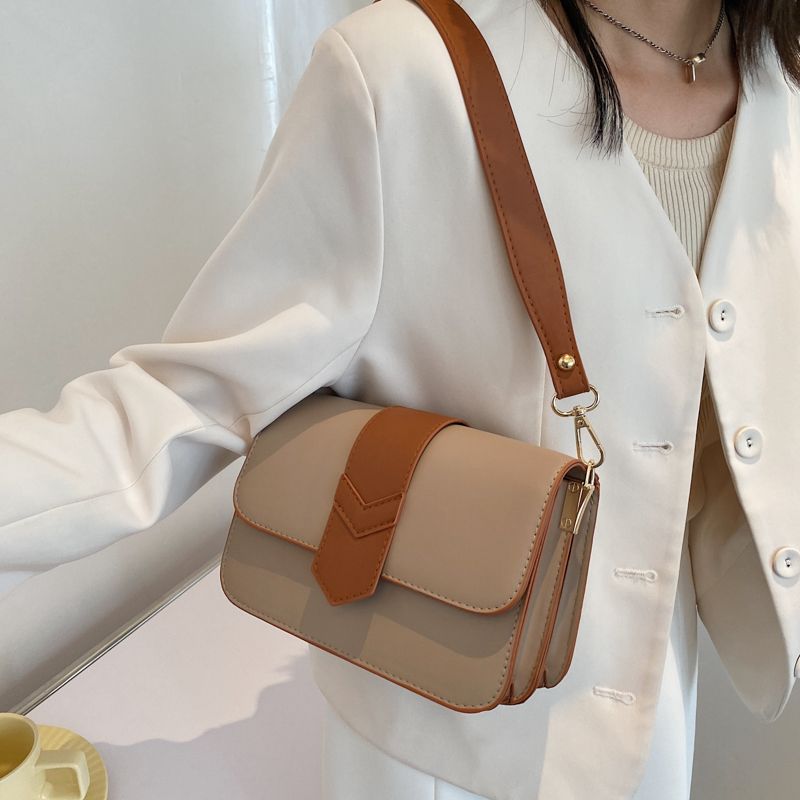 Patric Dames Kleine Designer Leren Crossbody Handtas - Zwart