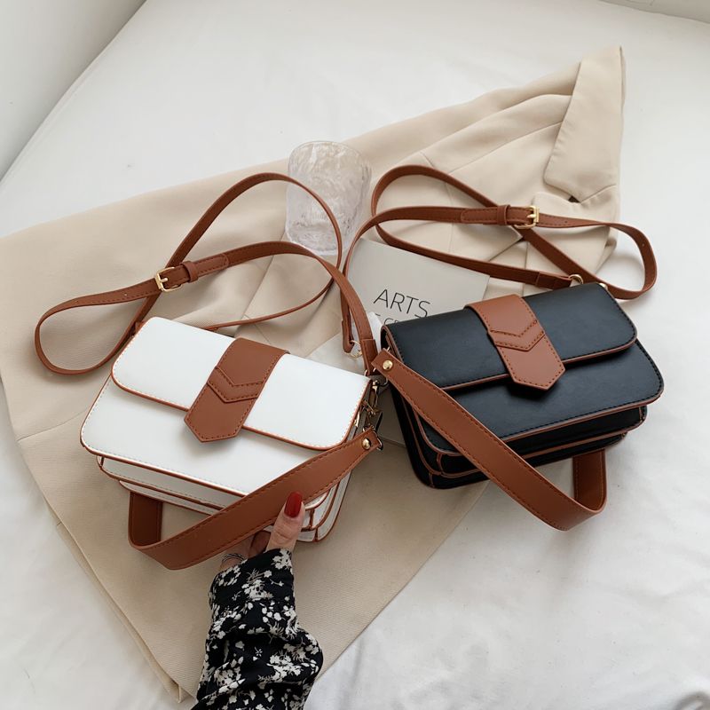 Patric Dames Kleine Designer Leren Crossbody Handtas - Zwart