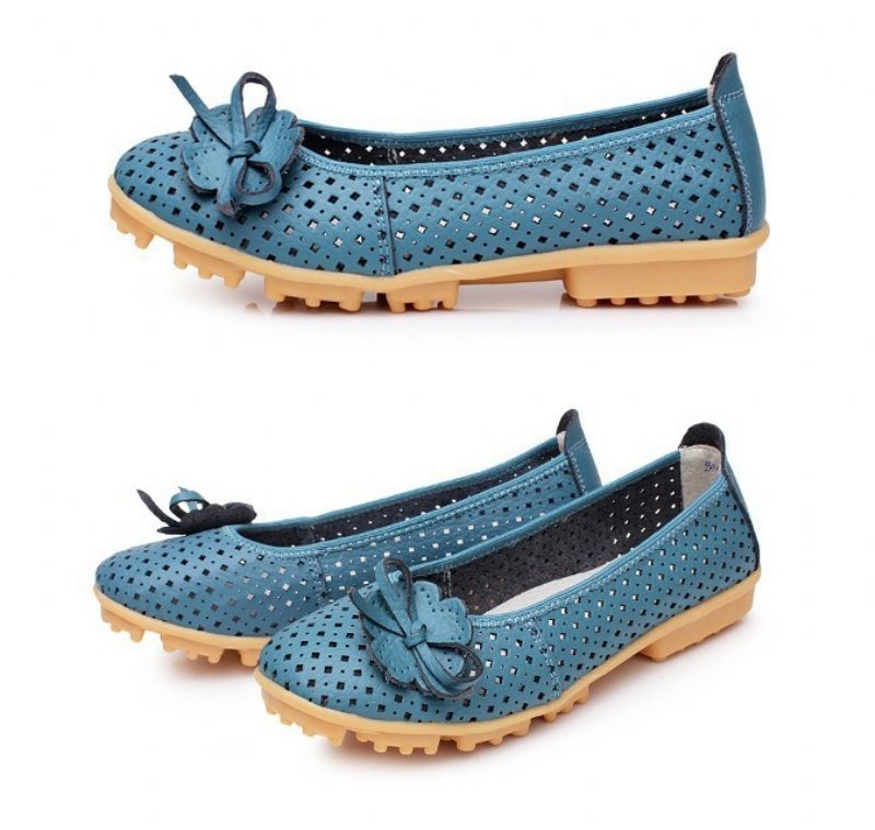 Patricia Dames Hoogwaardige Loafer Schoenen - Blauw