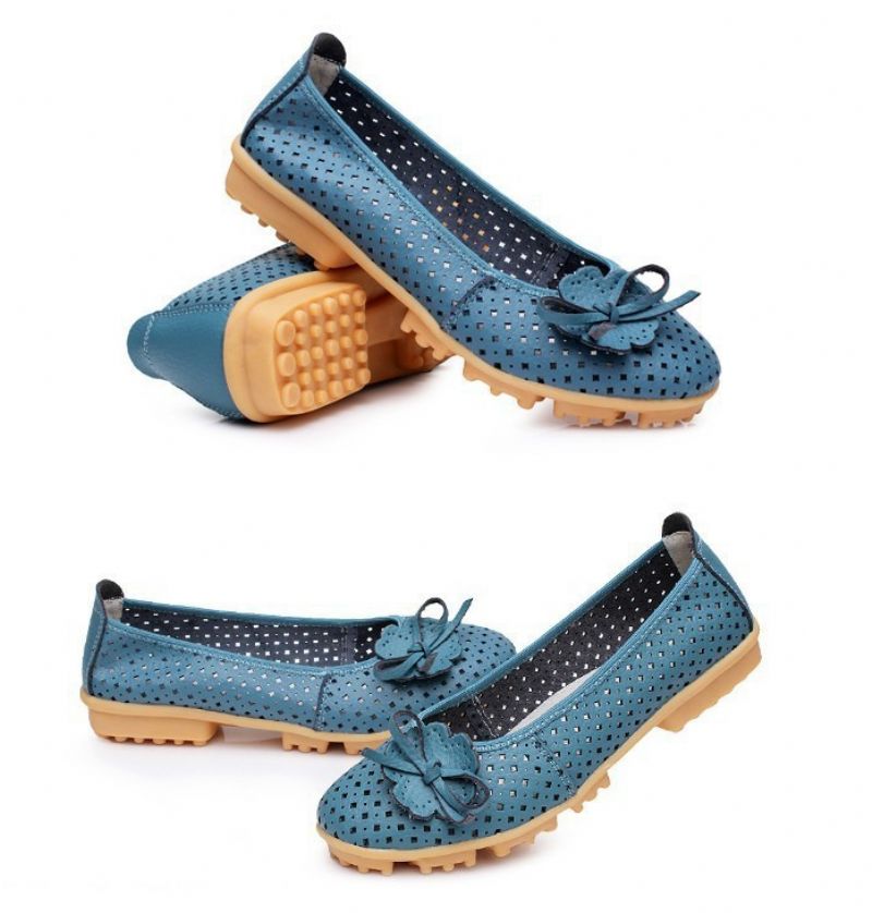 Patricia Dames Hoogwaardige Loafer Schoenen - Blauw