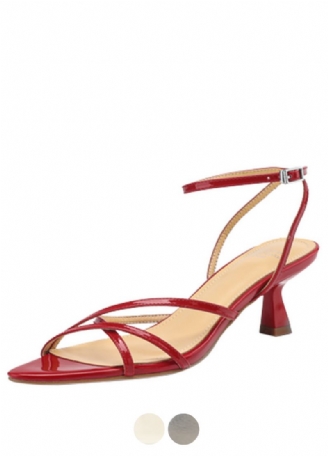 Patricia Dames Puntige Teen Sandalen