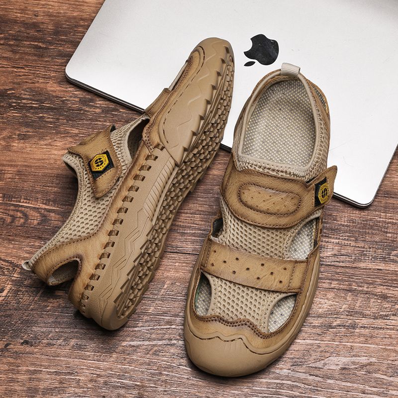 Patson Heren Fashion Sandaal - Kaki