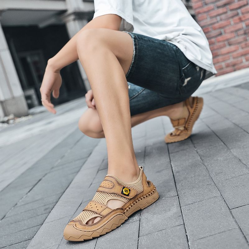 Patson Heren Fashion Sandaal - Kaki