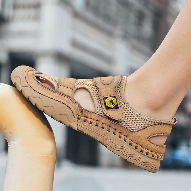 Patson Heren Fashion Sandaal - Kaki