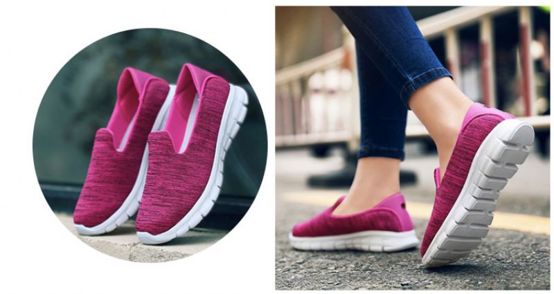 Pau Dames Slip-on Schoenen - Grijs