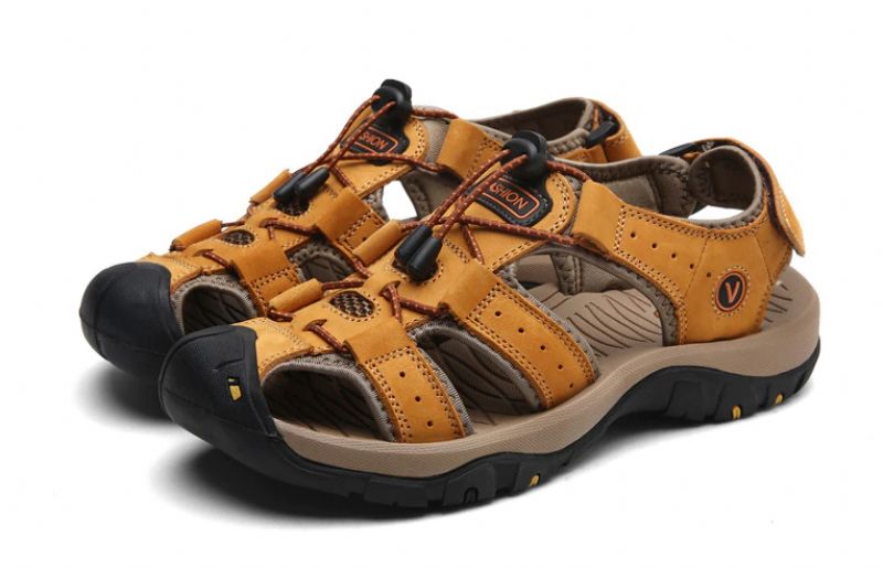 Paul Heren Zomer Sandalen - Bruin