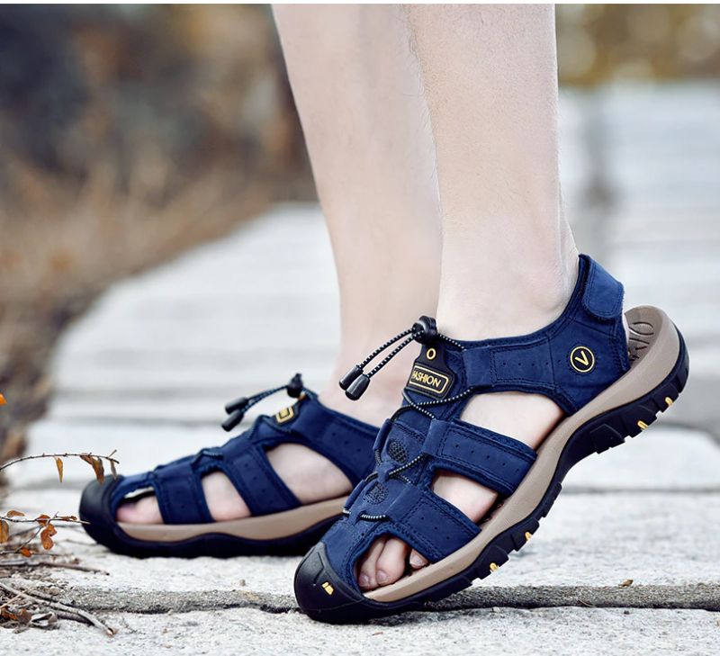 Paul Heren Zomer Sandalen - Bruin