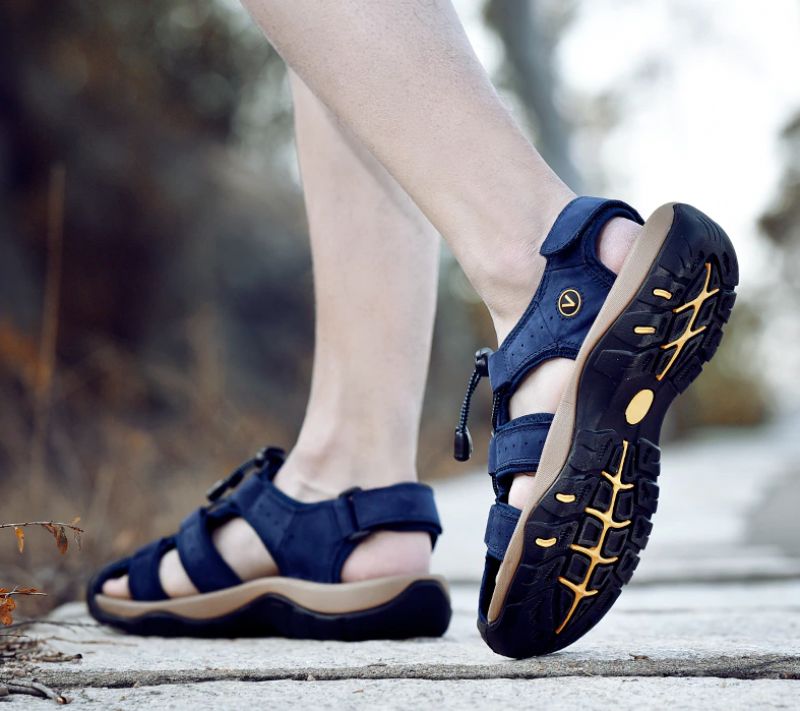 Paul Heren Zomer Sandalen - Bruin