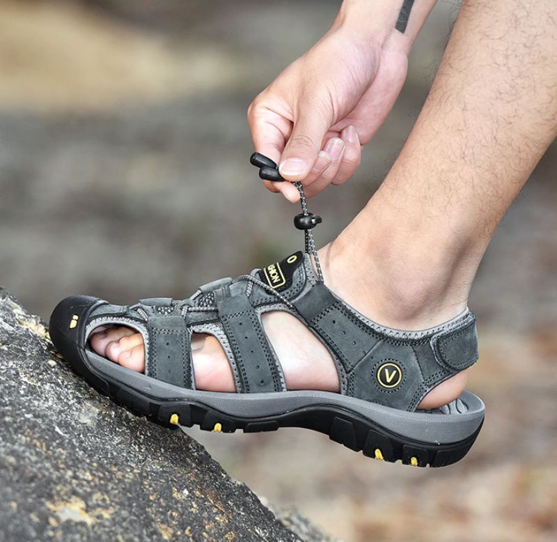 Paul Heren Zomer Sandalen - Bruin