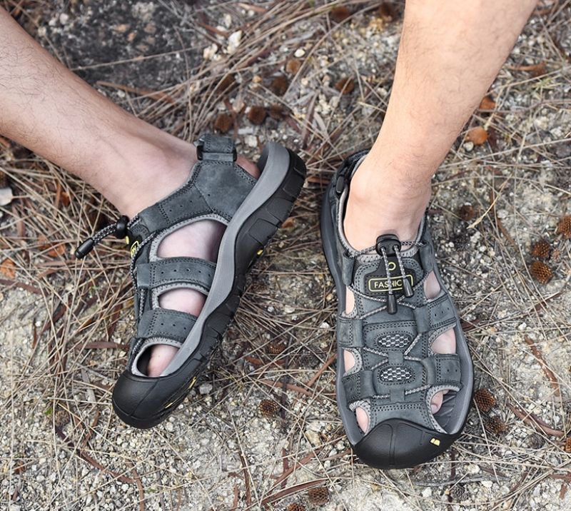 Paul Heren Zomer Sandalen - Bruin