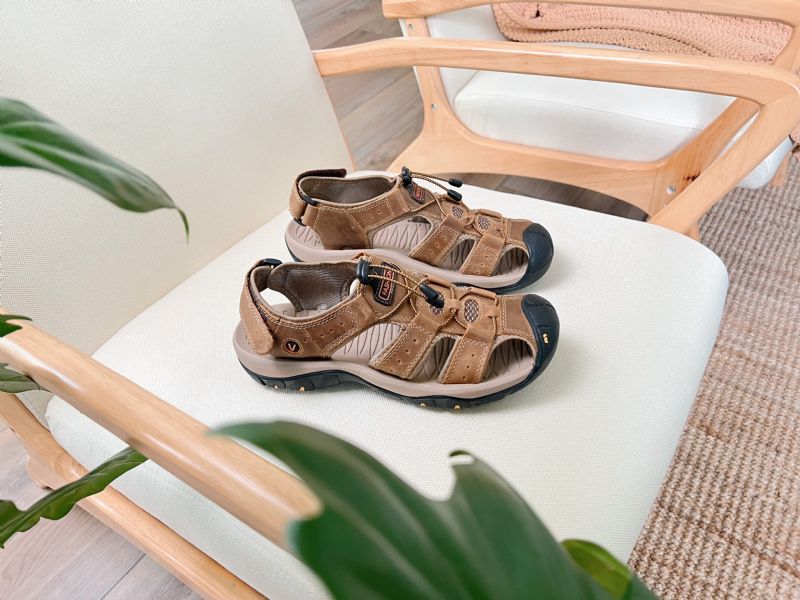 Paul Heren Zomer Sandalen - Bruin