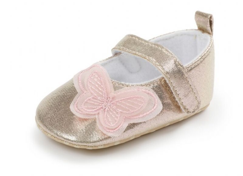 Paula Baby Meisjes Platte Schoenen - Goud