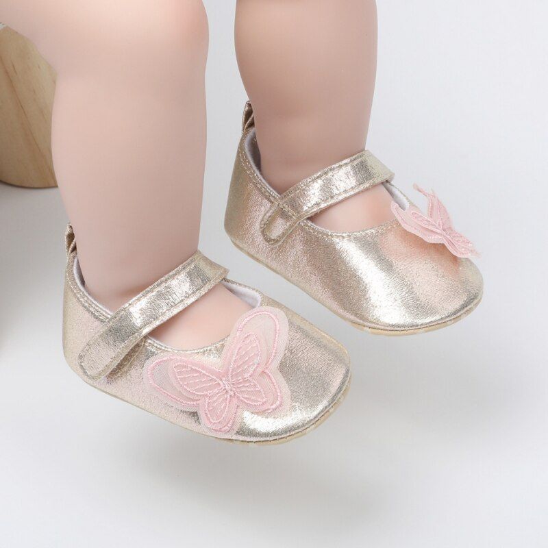 Paula Baby Meisjes Platte Schoenen - Goud