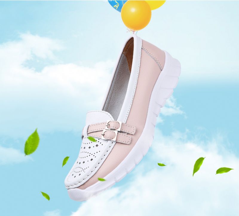 Peggy Dames Loafer Schoenen - Blauw