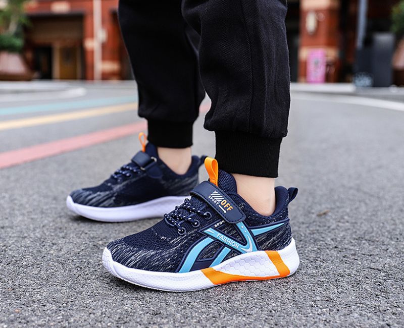 Peiro Jongens Casual Sneaker - Blauw