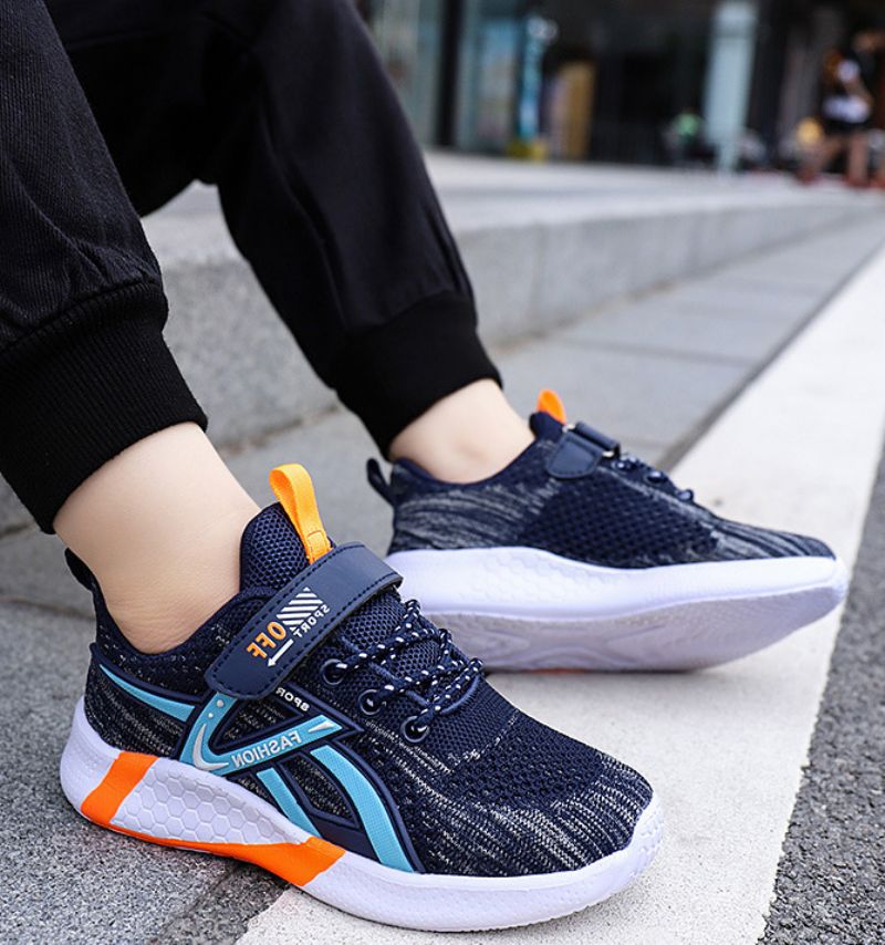 Peiro Jongens Casual Sneaker - Blauw