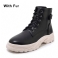Zwart met bont 2