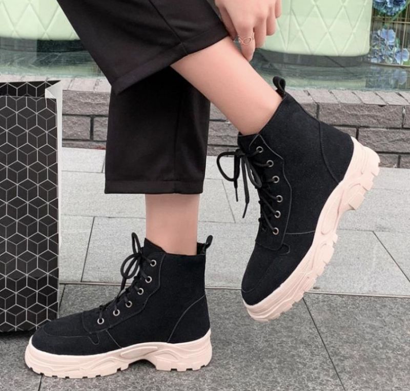 Pelae Laarzen Enkelhoogte - Beige met bont