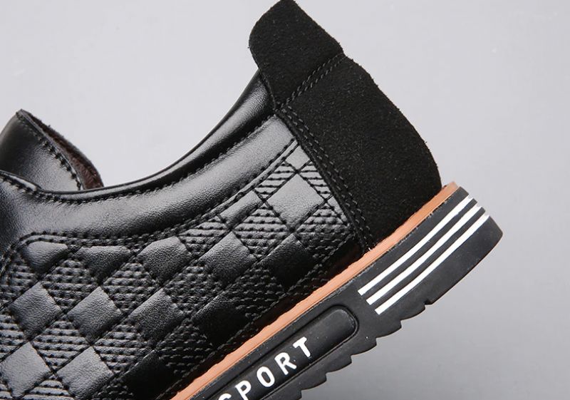 Peña Heren Oxford Casual Schoenen - Bruin