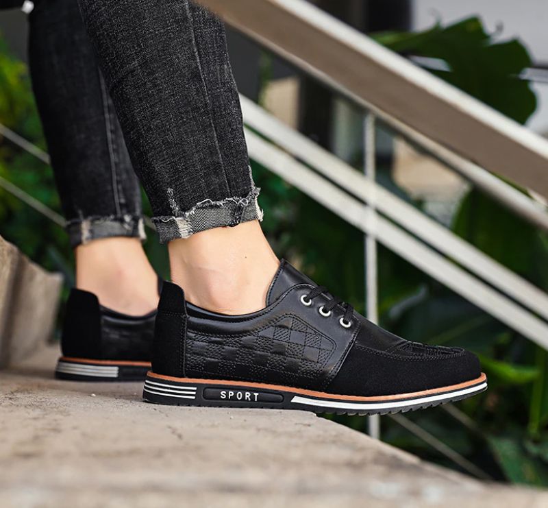 Peña Heren Oxford Casual Schoenen - Bruin