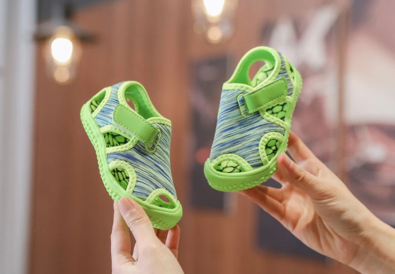 Peña Unisex Kinder Outdoor Sandaal - Zwart