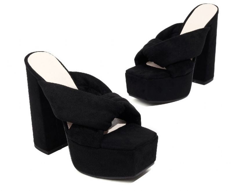 Penelope Dames Platform Sandaal - Groen