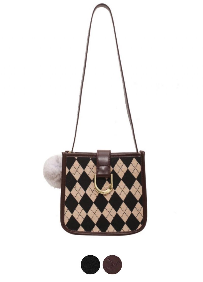 Peniche Dames Kleine Canvas Crossbody Handtas