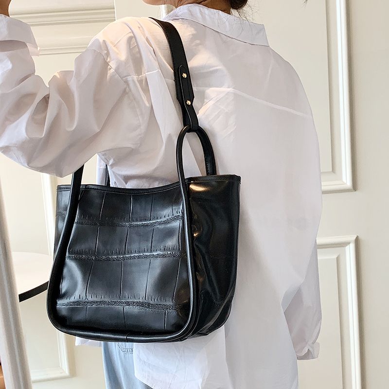 Peniche Dames Leren Crossbody Handtas - Zwart