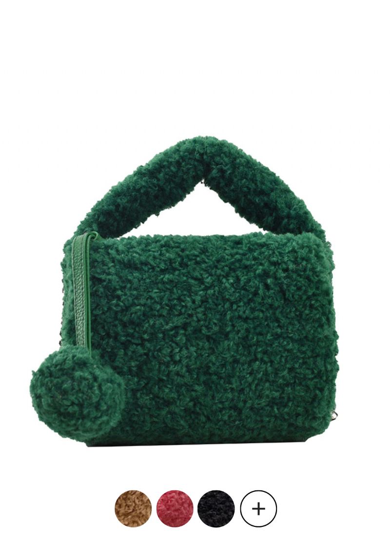 Peniche Dames Mini Wollen Handtas