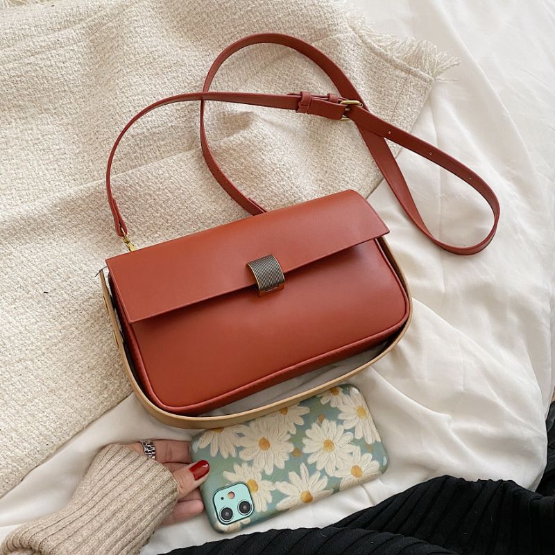 Peralta Dames Leren Handtas - Zwart